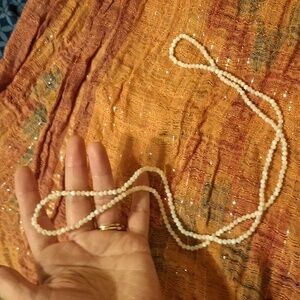 Vintage, Long,Stone,Beaded Necklace